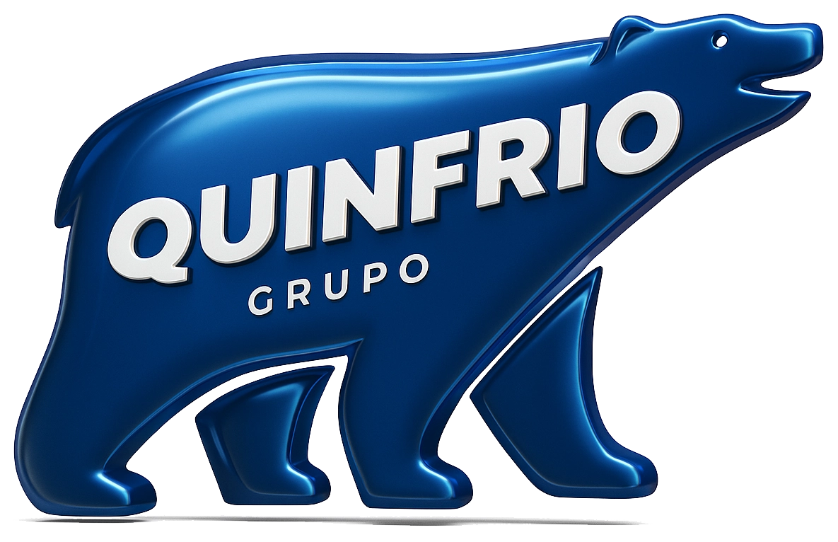Logo de Grupo Quinfrío, especialistas en frío industrial y compresores para empresas