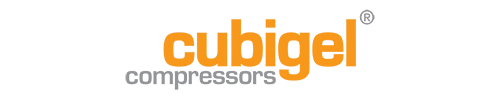 Logotipo de Cubigel Electrolux, compresores de refrigeración industrial y comercial en Valladolid y Castilla y León