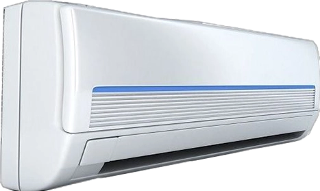 Unidad interior de aire acondicionado split instalada en vivienda de Valladolid