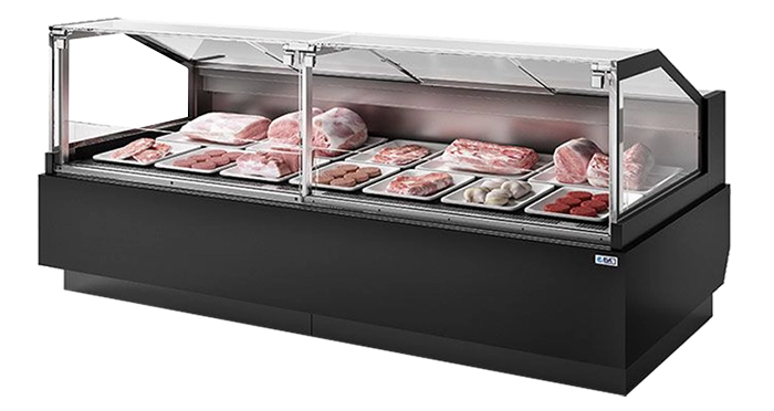 Vitrina refrigerada para conservar y exponer carnes, embutidos y quesos en Valladolid