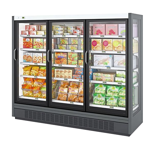 Vitrina refrigerada vertical para conservación y exposición de alimentos en negocios de Valladolid