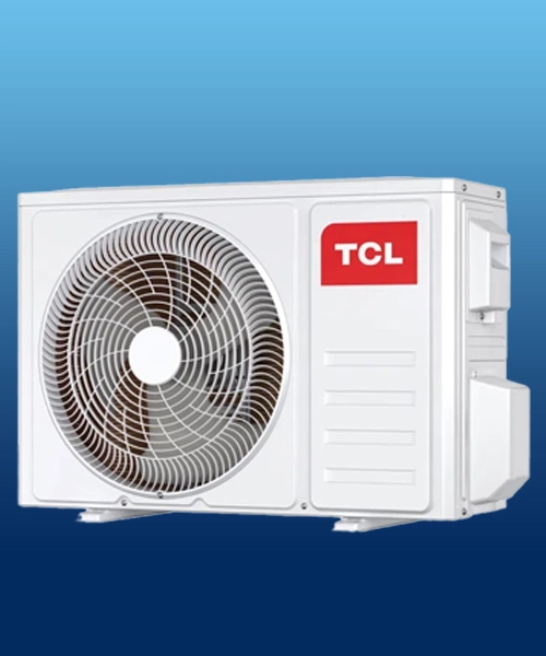 Unidad exterior del aire acondicionado TCL BreezeIN 12 con compresor Inverter de alta eficiencia y refrigerante ecológico R32 en Valladolid y Castilla y León