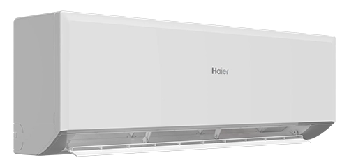 Unidad interior tipo split Haier de aire acondicionado instalada en vivienda de Valladolid y Castilla y León