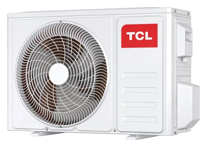 Unidad exterior del sistema de aire acondicionado TCL en instalación residencial de Valladolid