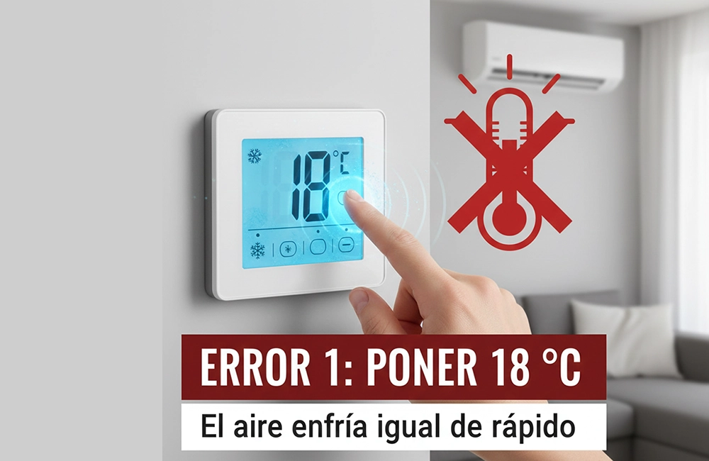 Errores que disparan la factura del aire acondicionado y cómo evitarlos