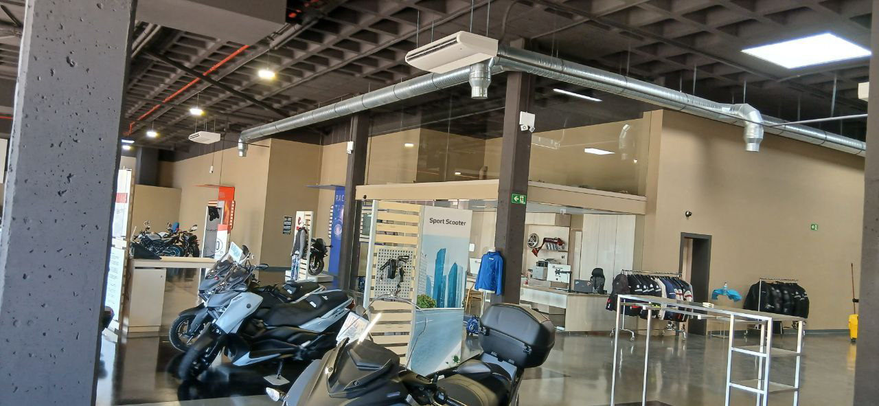 Aire Acondicionado en Valladolid con detalle técnico en Yamaha