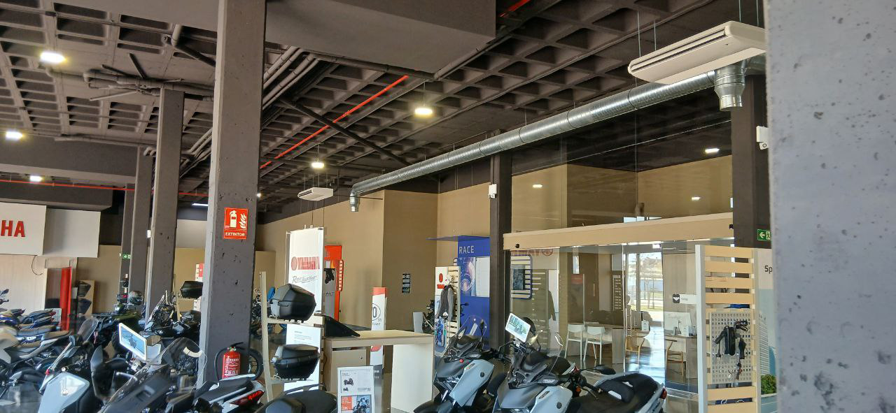 Aire Acondicionado en Valladolid en local Yamaha completamente climatizado