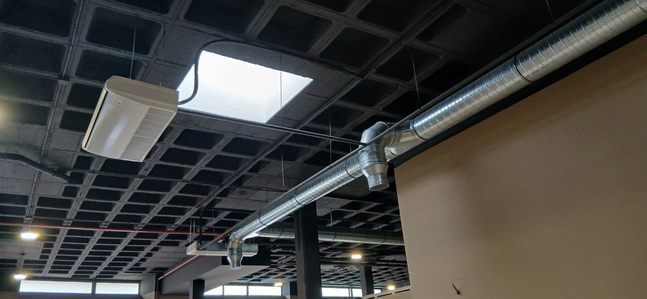 Aire Acondicionado en Valladolid con instalación industrial finalizada en Yamaha