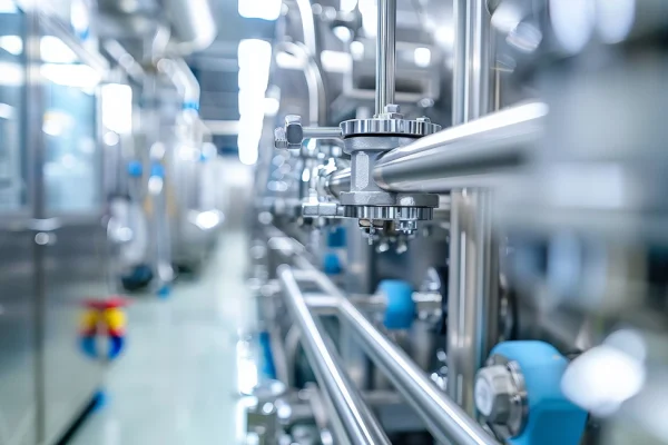 Vista de equipos de refrigeración industrial de alta eficiencia instalados en una planta de producción en Castilla y León