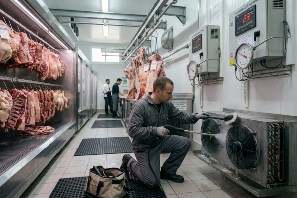 limpieza de cámara frigorífica para mejorar eficiencia y conservación de alimentos