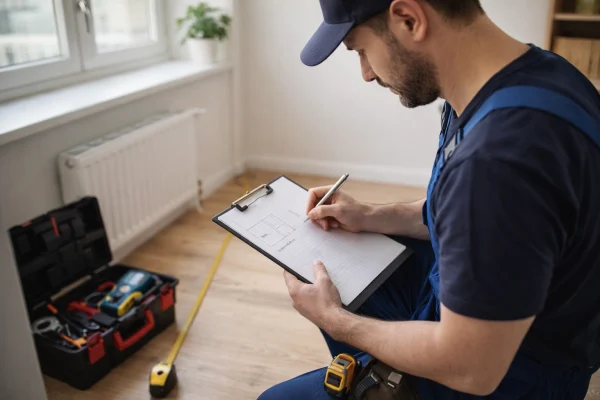 Instalador de Aire Acondicionado en Valladolid trabajando
